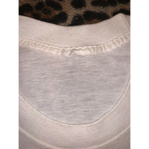 VINTAGE 1970s/1980s THE JAM SPRAY PAINT LOGO UNION JACK T-SHIRT~ SINGLE STITCH - Picture 6 of 7